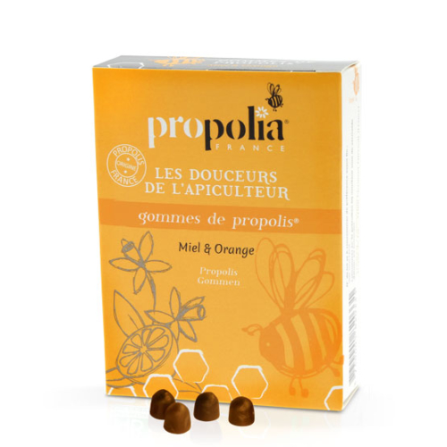 Propolia pastiller med propolis, honung och apelsin